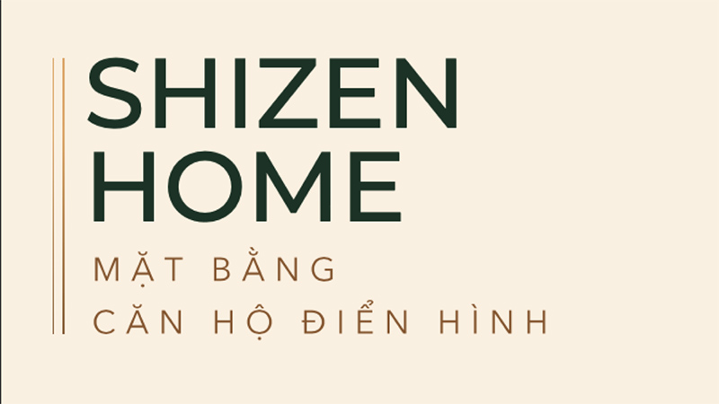 Mặt bằng của căn hộ Shizen Home tại quận 7